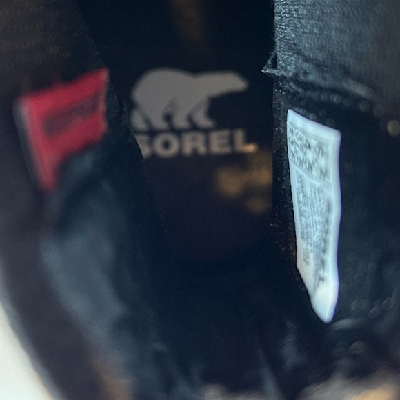 NEW SOREL Woman's Brex Waterproof Chelsea Boot Tan and BLACK, Size 6.5 - Picture 12 of 14